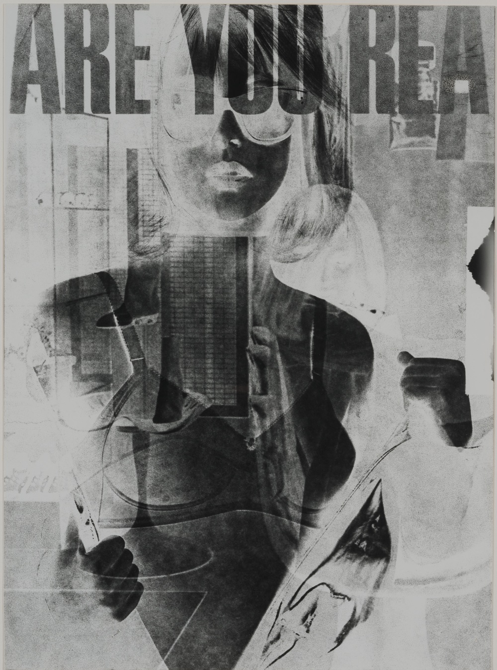 Robert Heinecken, Are You Rea #1, 1964-68.