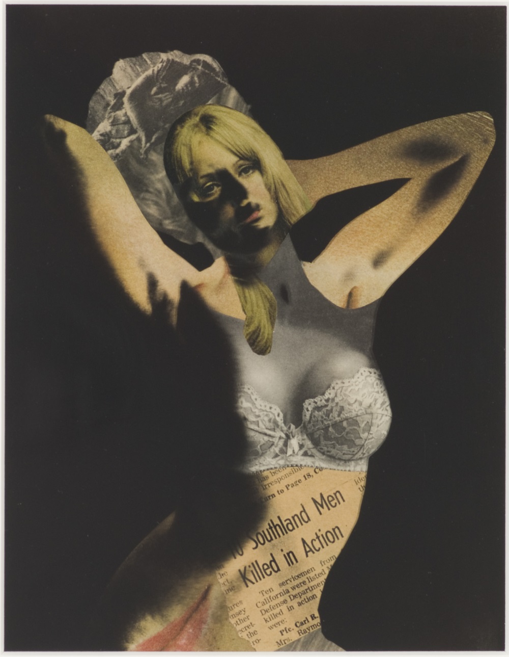 Robert Heinecken, V. N. Pin Up, 1968. Collection of the Museum of Contemporary Art, Chicago.