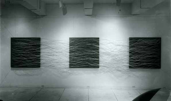 Eva Hesse, Metronomic Irregularity II, 1966.