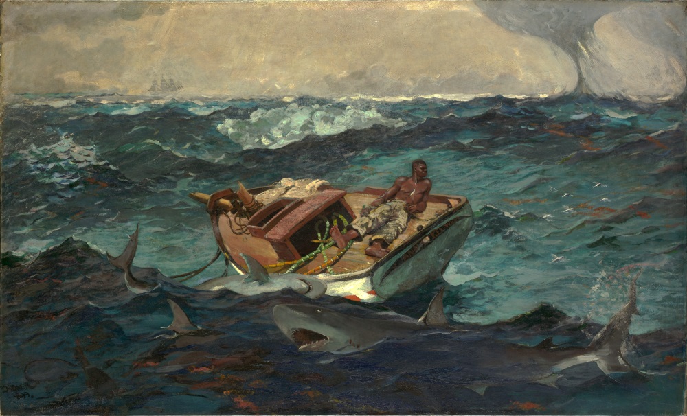 Winslow Homer, The Gulf Stream, 1899. Collection of the Metropolitan Museum of Art, New York.