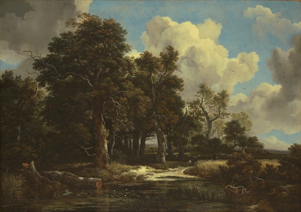 Jacob van Ruisdael, Edge of a Forest with a Grainfield, ca. 1656. Collection of the Kimbell Art Museum, Fort Worth.