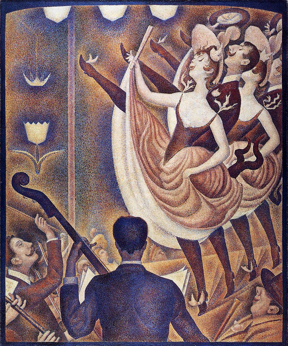 Georges Seurat, Le Chahut, 1889-90.