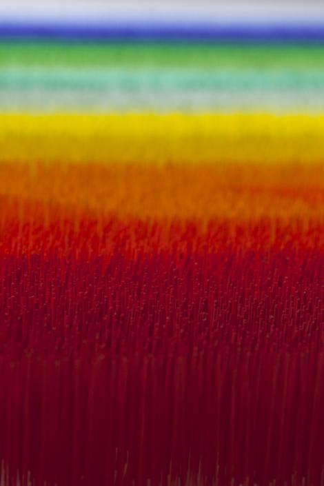 Liza Lou, Color Field (detail), 2013.