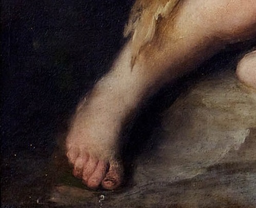 Murillo, The Infant St. John the Baptist in the Wilderness (detail), ca. 1670. Collection of Meadow Brook Hall, Oakland University, Rochester, Mich.