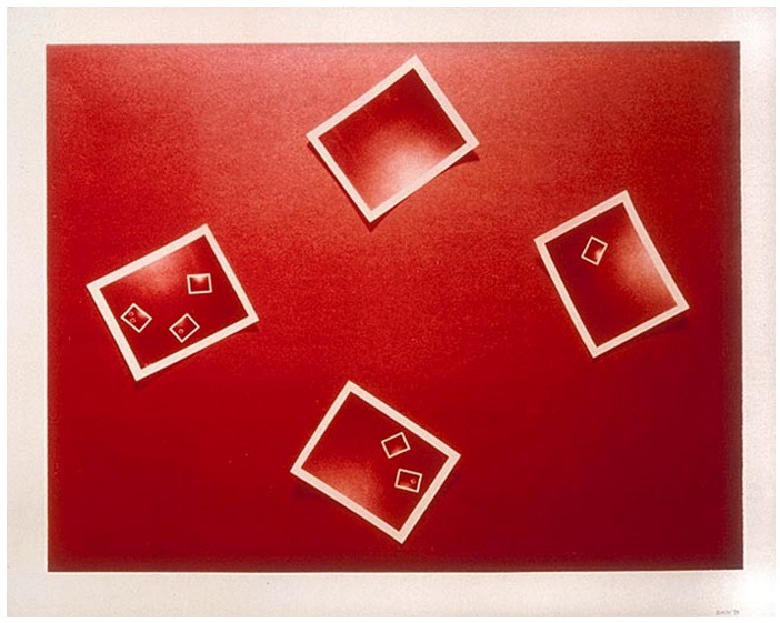 Michael Snow, Red 5, 1974. Collection of the National Gallery of Canada, Ottawa.