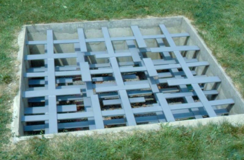 Mary Miss, Untitled, 1975. Collection of the Allen Memorial Art Museum, Oberlin College.