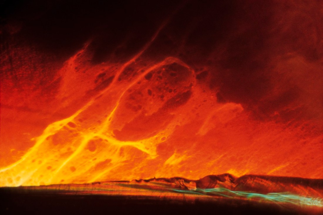 Wynn Bullock, Color Light Abstraction #1076, 1963.