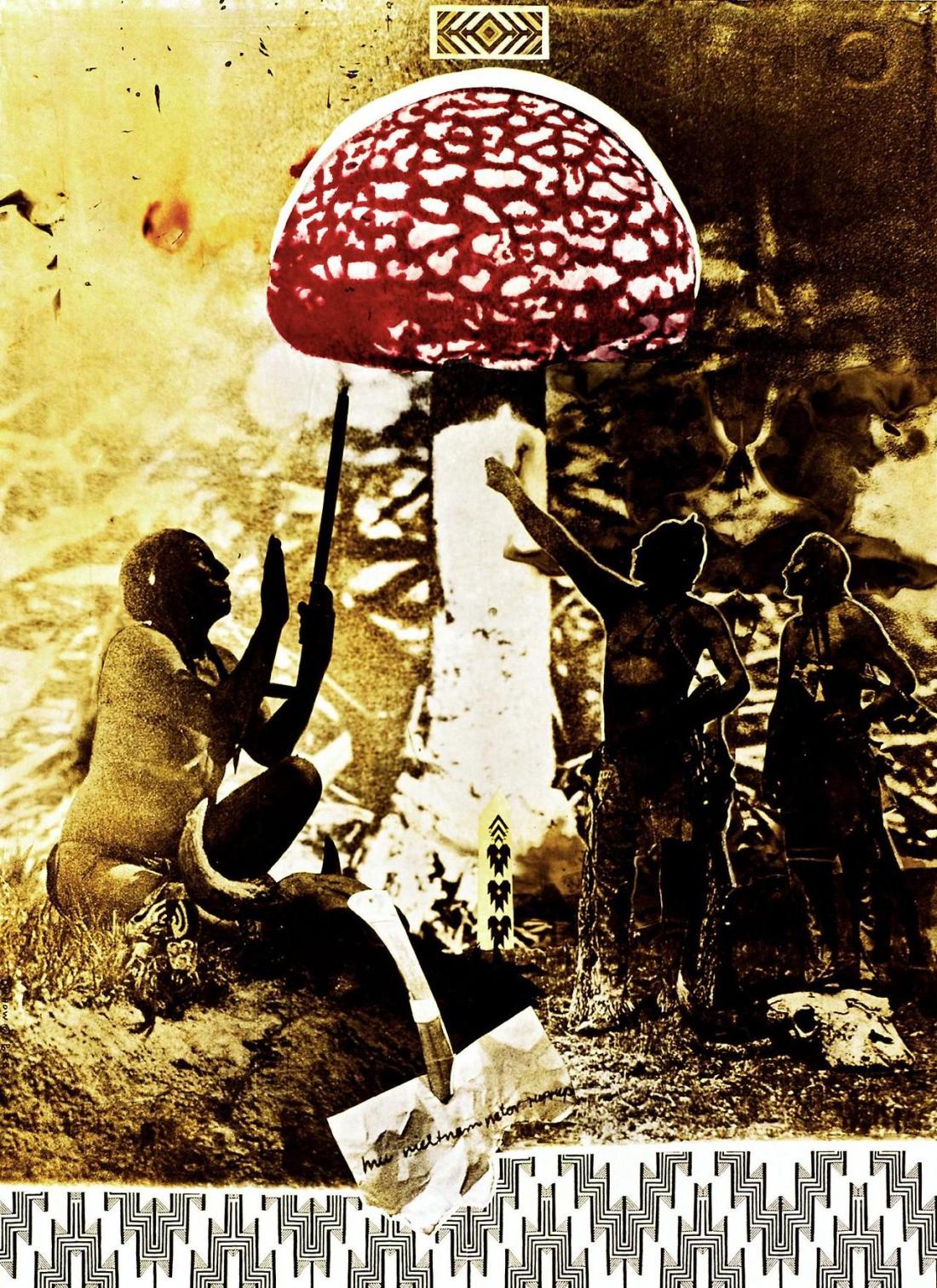 Sigmar Polke, Mu nieltnam netorruprup, 1975. Collection of the Museum of Modern Art, New York.