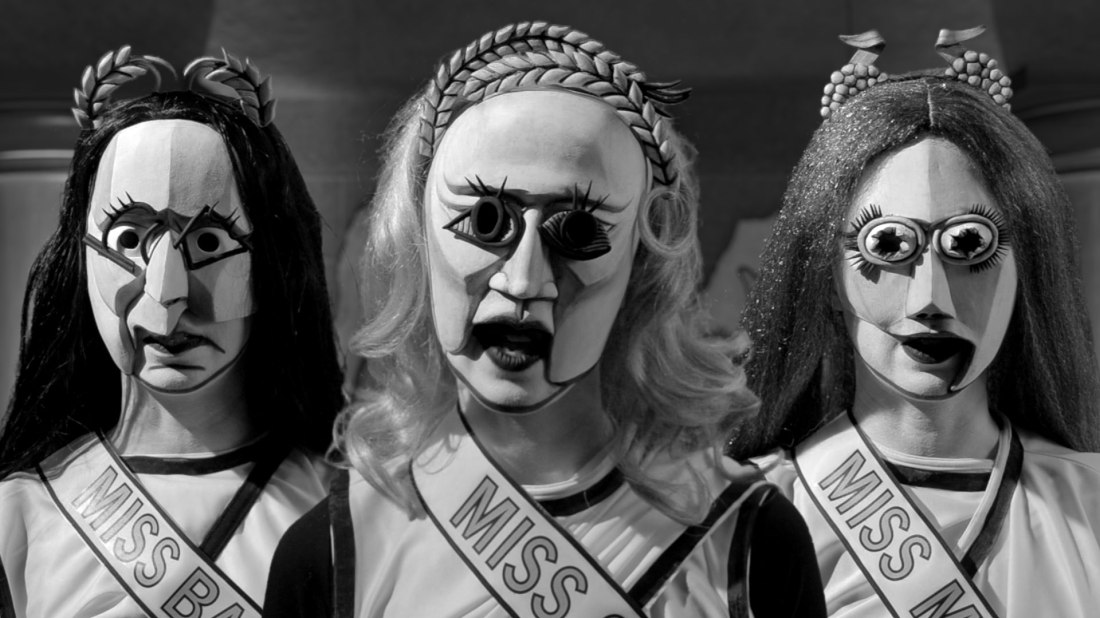 Mary Reid Kelley, Priapus Agonistes (still), 2013. 