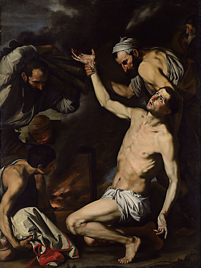 Ribera, The Martyrdom of St. Lawrence, 1620-24. Collection of the National Gallery of Australia, Canberra.