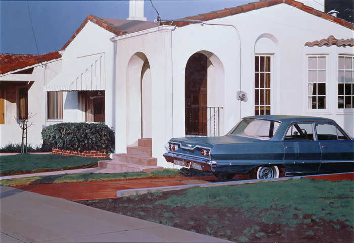 Robert Bechtle, '63 Bel Air, 1973. Collection of the Modern Art Museum of Fort Worth.