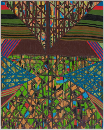 Steve Roden, "bacchus on a billygoat," 2013.