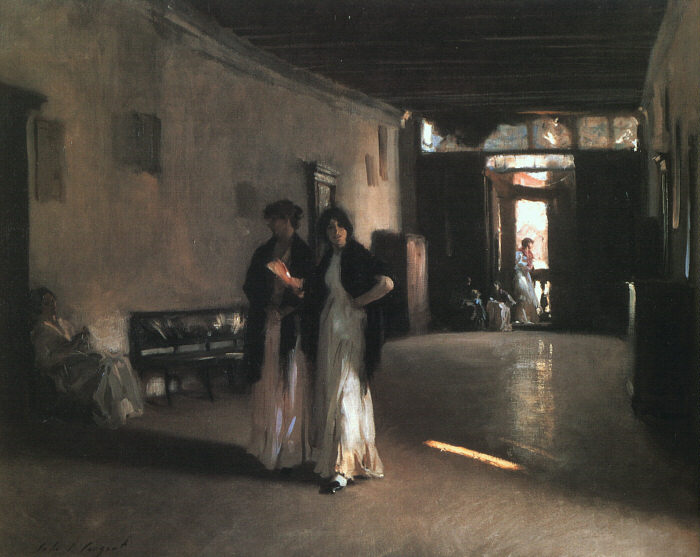 John Singer Sargent, Venetian Interior, ca. 1880-82. Collection of the Carnegie Museum of Art, Pittsburgh.