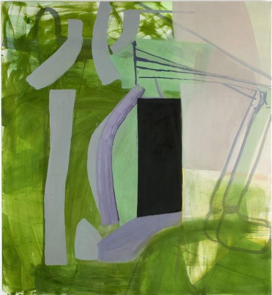 Amy Sillman, Black Doorway, 2011.
