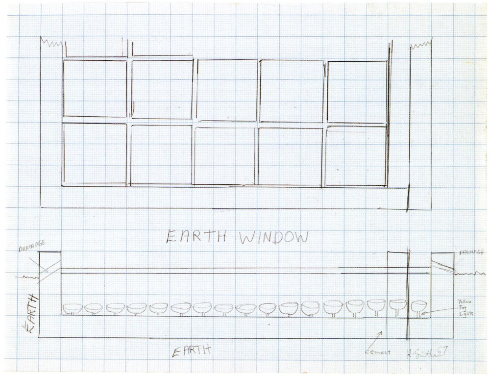 Robert Smithson, Earth Window, 1967.