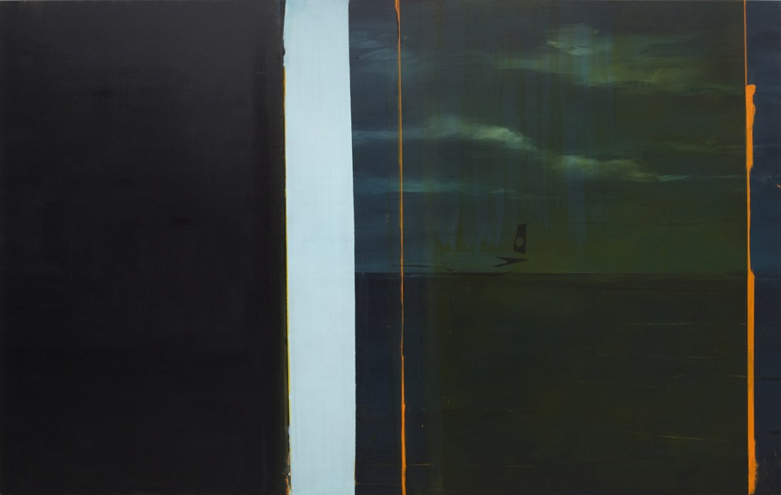 Carla Klein, Untitled, 2013-14. 74 7/8 x 118 1/8 inches