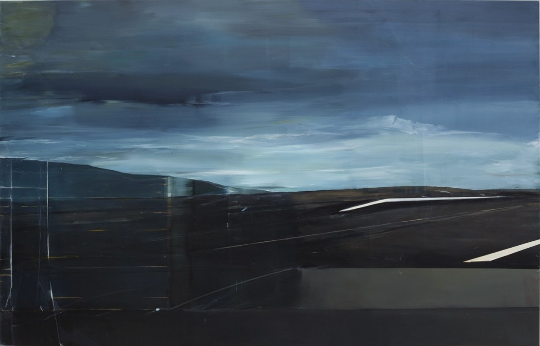 Carla Klein, Untitled, 2013-14. 74 7/8 x 118 1/8 inches