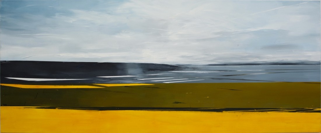 Carla Klein, Untitled, 2013-14. 59 x 147 5/8 inches