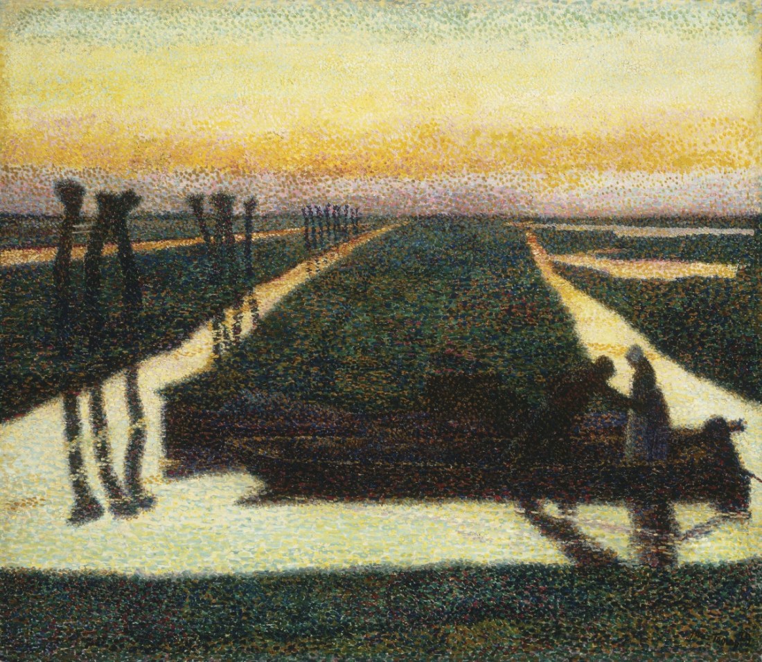Jan Toorop, Broek in Waterland, 1889.