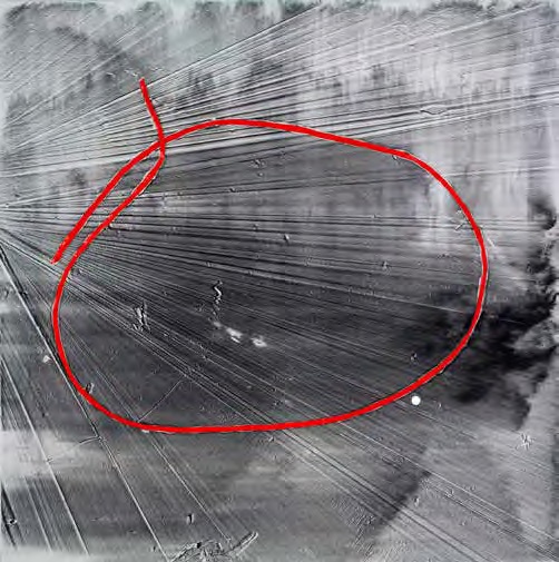 Jack Whitten, Single Loop for Toots, 2012.