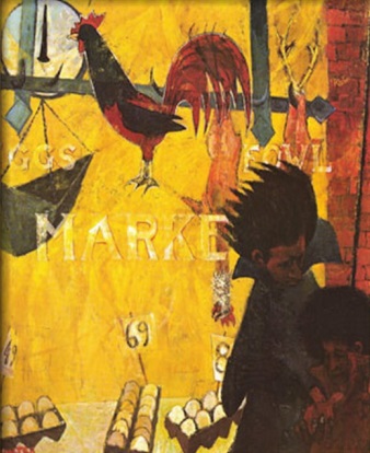 Walter Williams, Poultry Market, 1953.