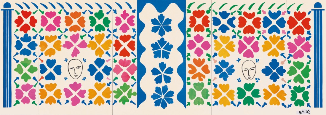 Henri Matisse, Large Decoration with Masks (Grande Décoration aux Masques), 1953.