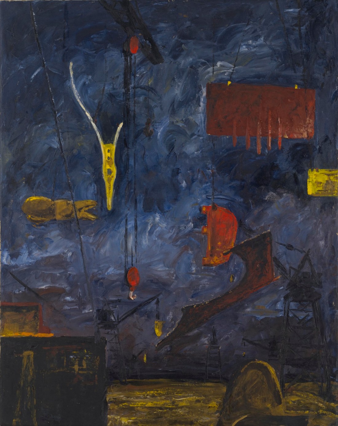 Clyfford Still, PH-618, 1942.