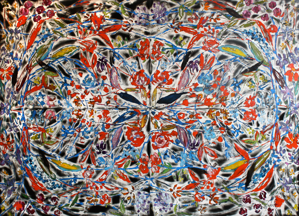 Ross Bleckner, The Substitution of Time for Eternity, 2007.