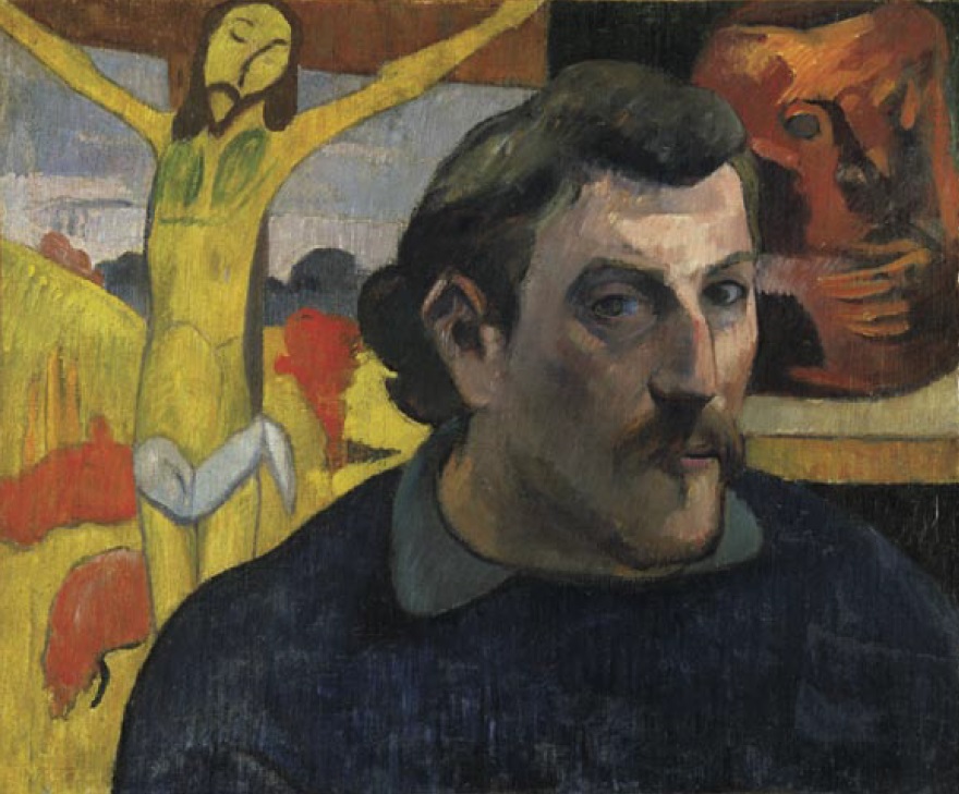 Paul Gauguin, Self Portrait with the Yellow Christ, 1889-90.