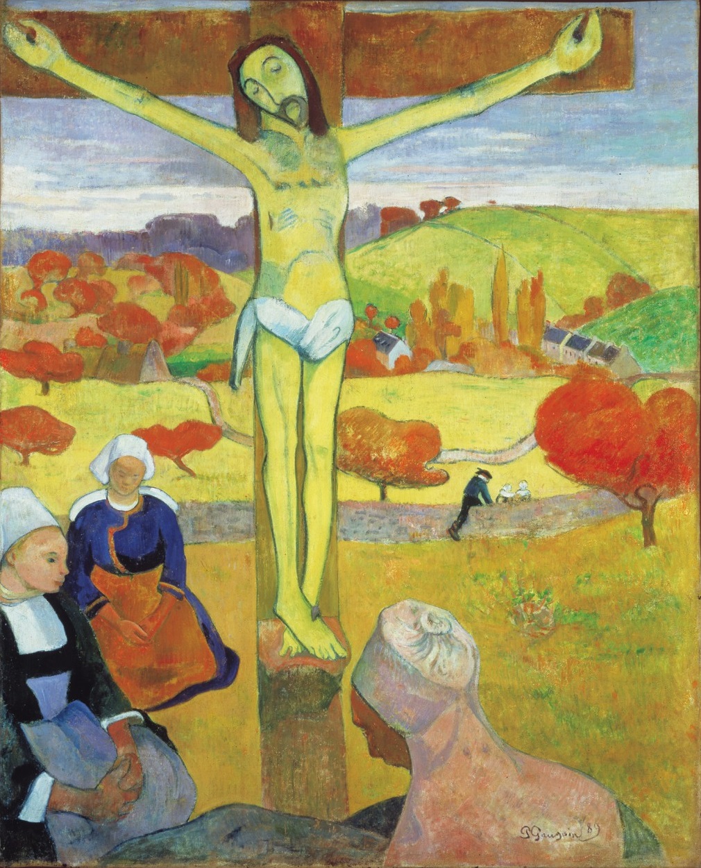 Paul Gauguin, The Yellow Christ, 1889. Collection of the Albright-Knox Art Gallery, Buffalo.