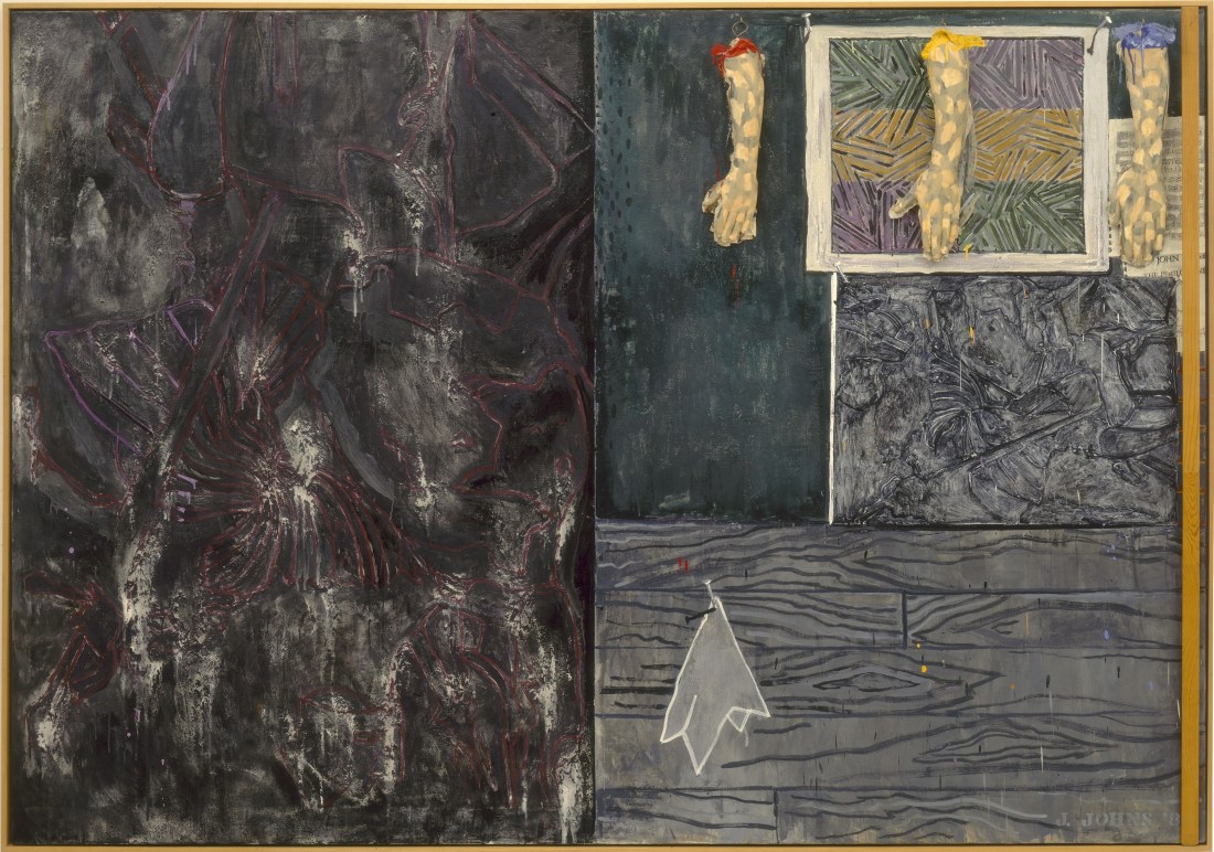 Jasper Johns, Perilous Night, 1982.