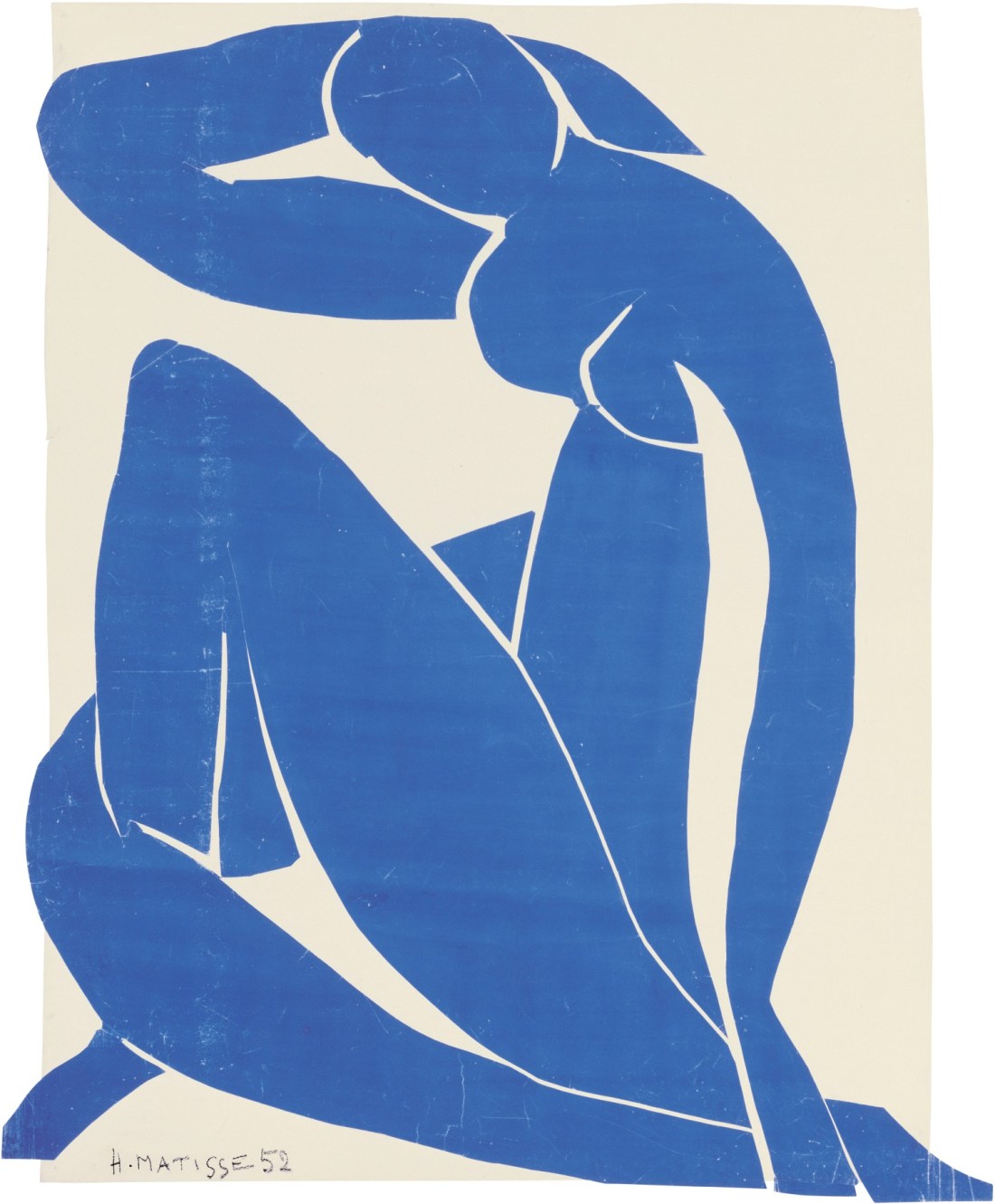Henri Matisse, Blue Nude II, 1952.