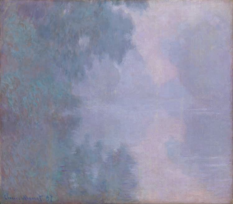 Claude Monet, Morning on the Seine, Giverny, 1897.