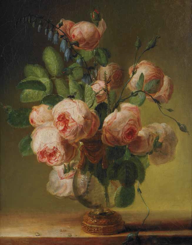 Pierre-Joseph Redoute, Vase of Flowers, 1799.