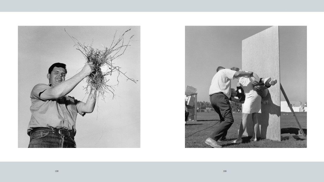 Larry Sultan and Mike Mandel, sample from "Evidence," 1975-77 as presented in the catalogue for the exhibition.