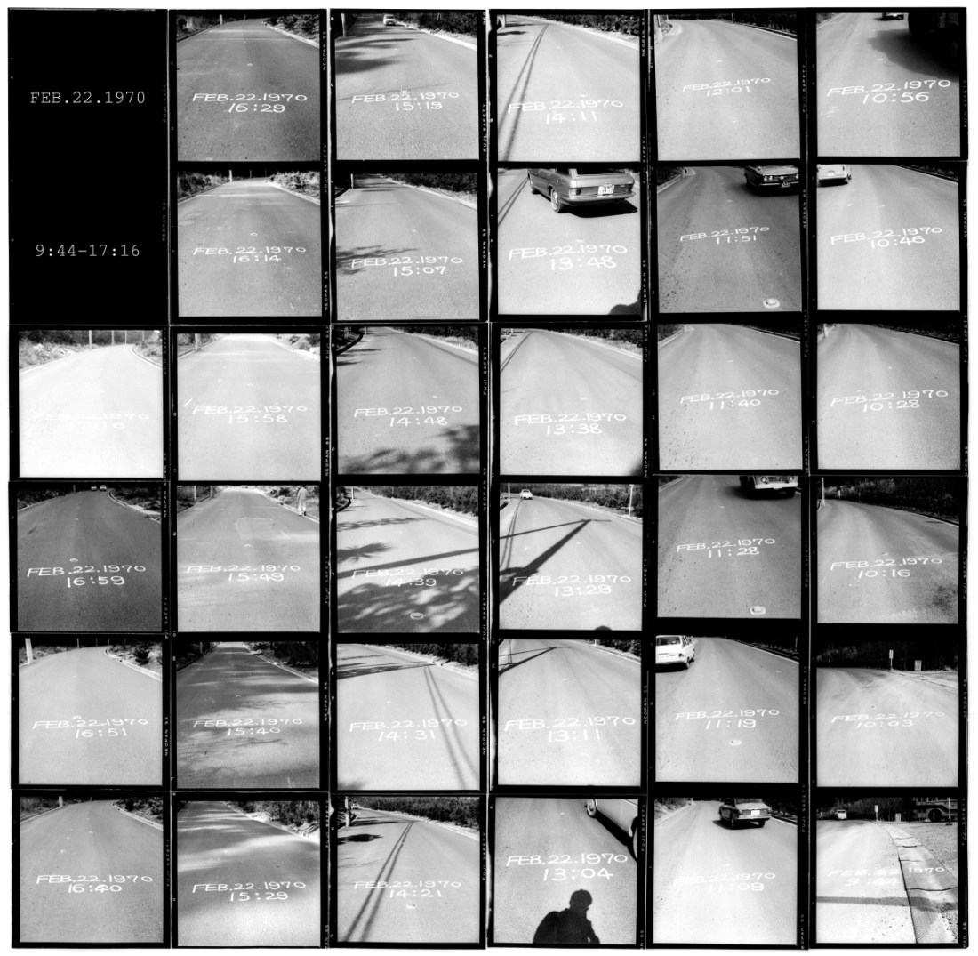 Hitoshi Nomura, Time on a Curved Line, 1970.