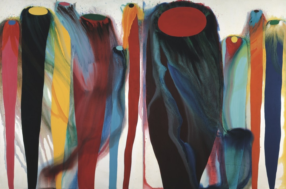 Sadamasa Motonaga, Red and Yellow, 1963.