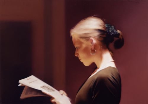 Gerhard Richter, Reader, 1994. Collection of the San Francisco Museum of Modern Art.