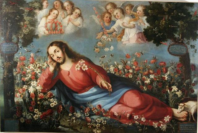 Jose de Ibarra, The Divine Spouse, 1728.