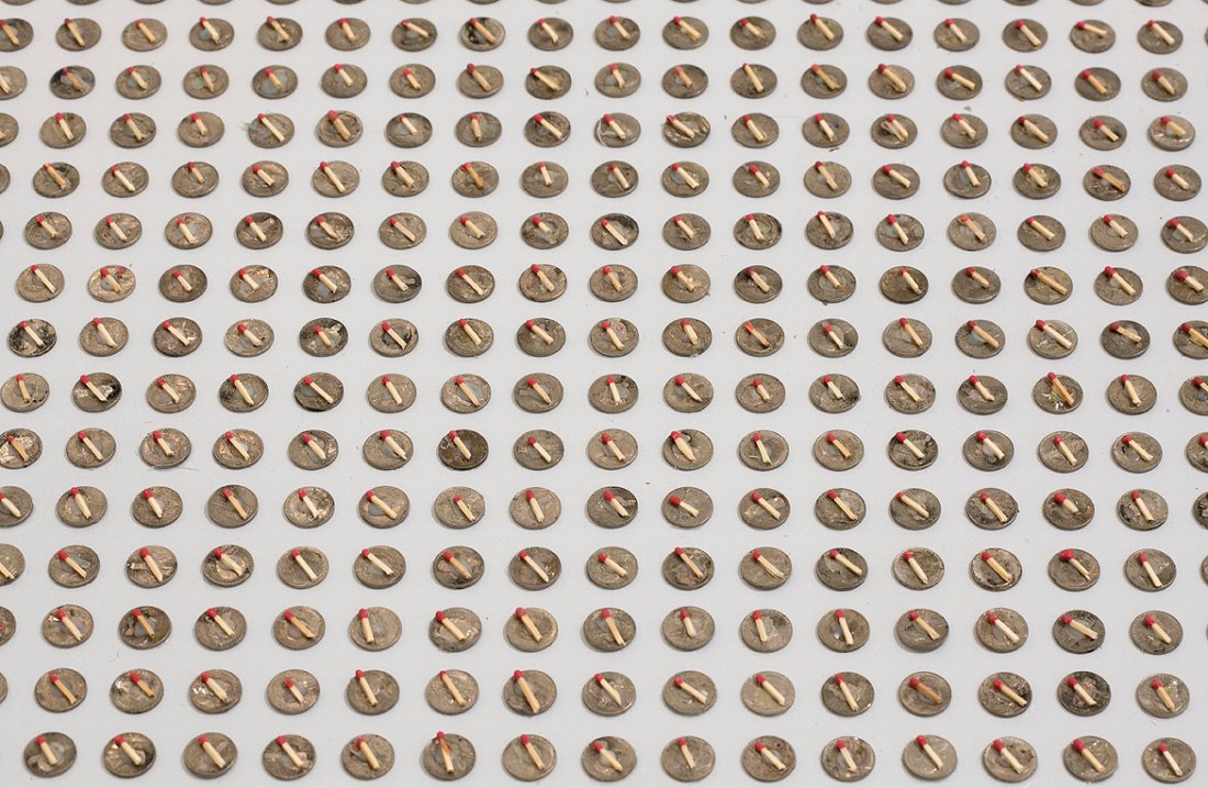 Chris Burden, The Reason for the Neutron Bomb (detail), 1979. Collection of the Museum of Contemporary Art, San Diego.