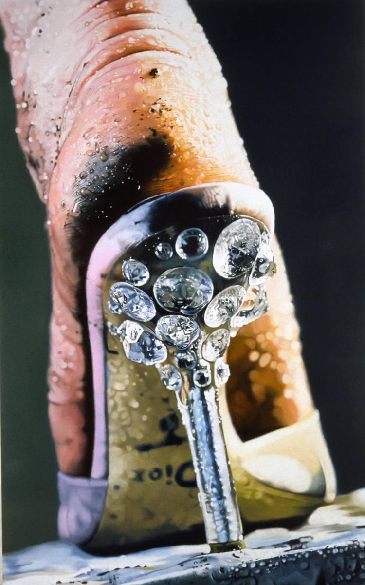 Marilyn Minter, Strut, 2005. Collection of the San Francisco Museum of Modern Art.