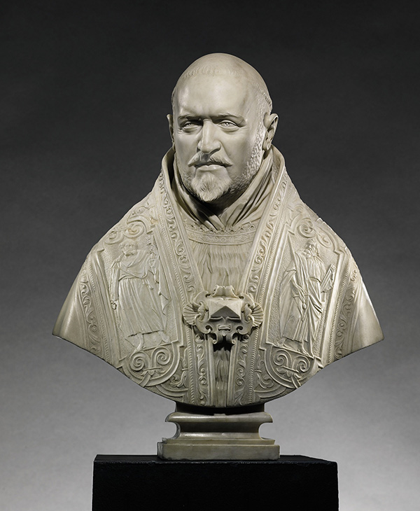 Gian Lorenzo Bernini, Bust of Pope Paul V, 1621.