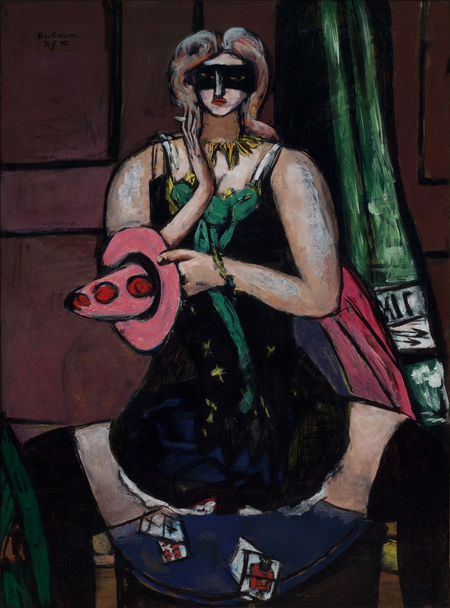Max Beckmann, Carnival Mask, 1950.