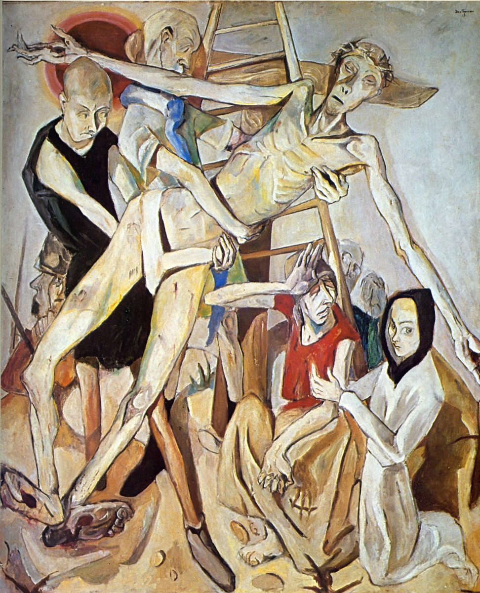 Max Beckmann, Descent from the Cross, 1917.