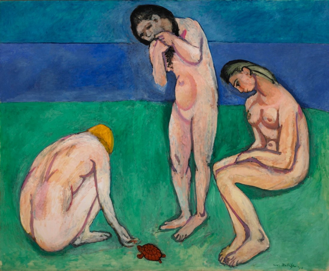 Henri Matisse, Bathers with a Turtle, 1907-08.
