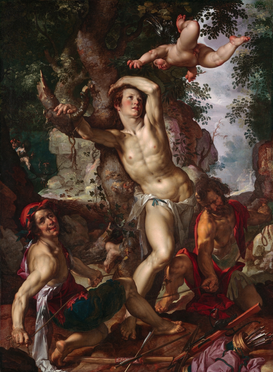 Joachim Wtewael, The Martyrdom of Saint Sebastian, 1600.