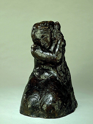 Pablo Picasso, Kneeling Woman Combing Her Hair, 1906.