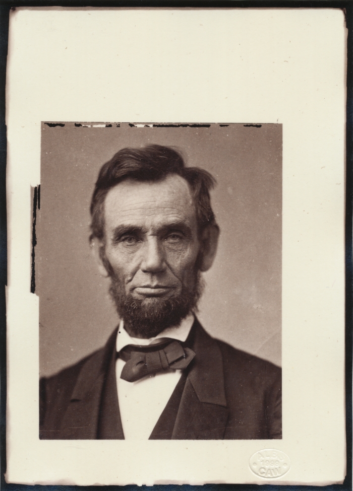 Alexander Gardner, Abraham Lincoln, 1863. 