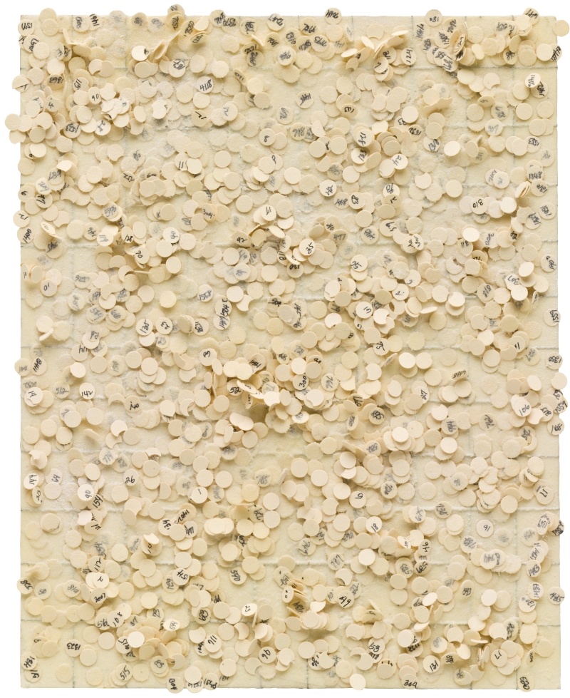 Howardena Pindell, Untitled #7, 1973. 