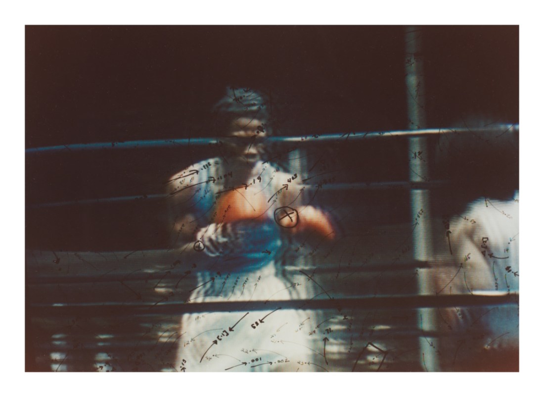 Howardena Pindell, Video Drawings: Boxing, 1976.